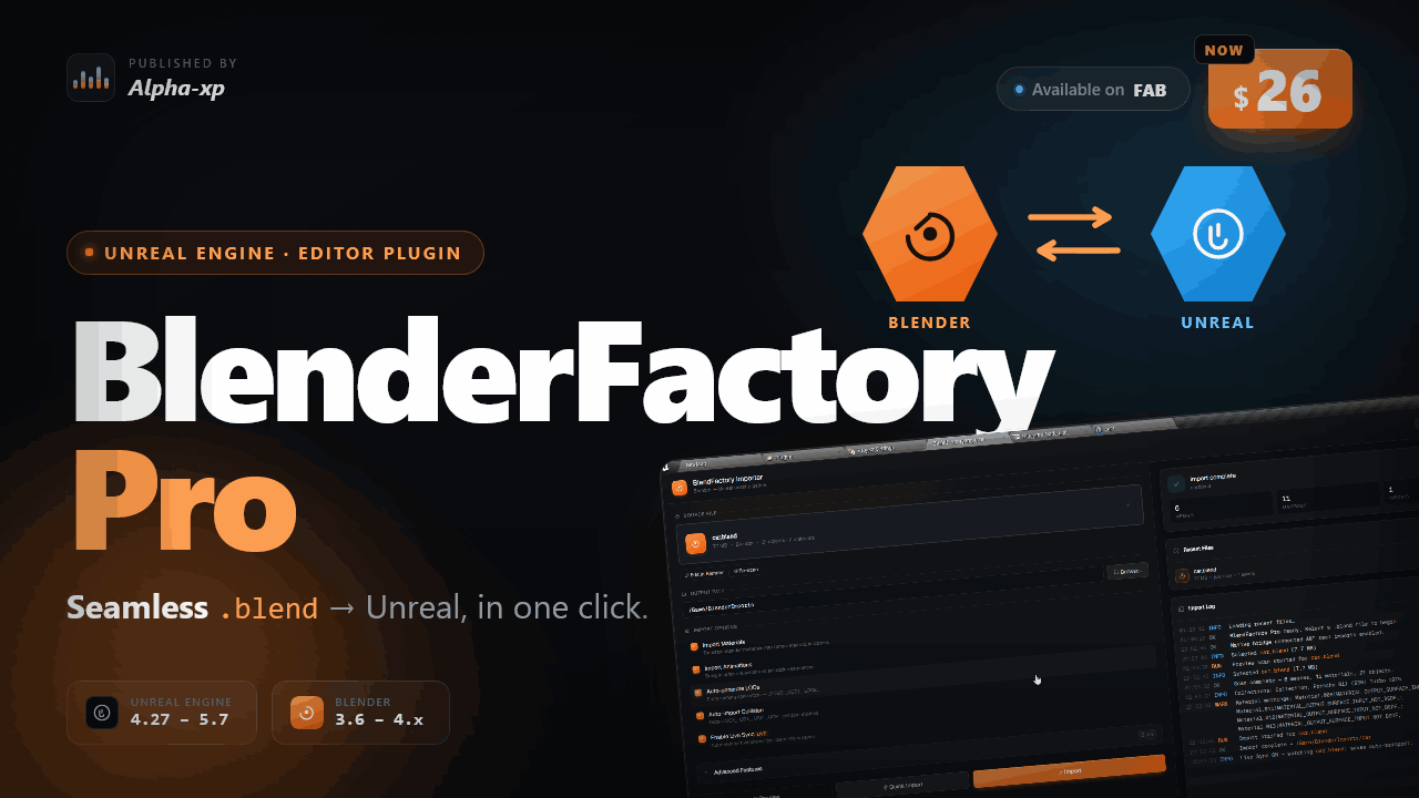 BlenderFactory Pro