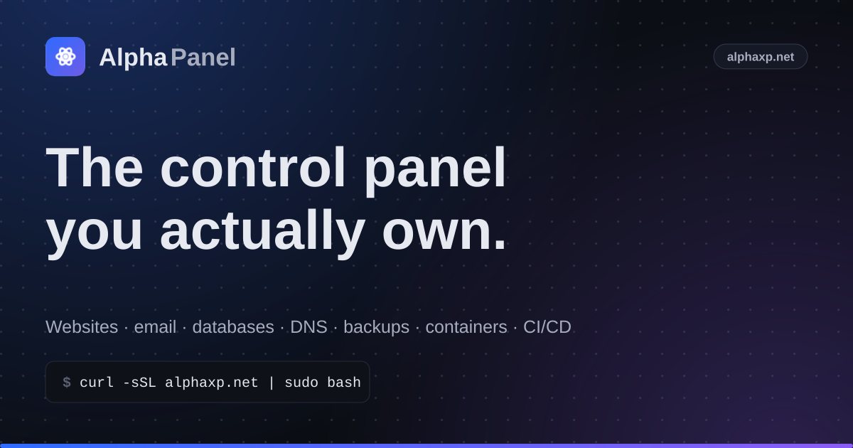The panel's own link preview — also generated from the same brand kit.